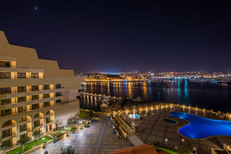 Evening views at excelsior
