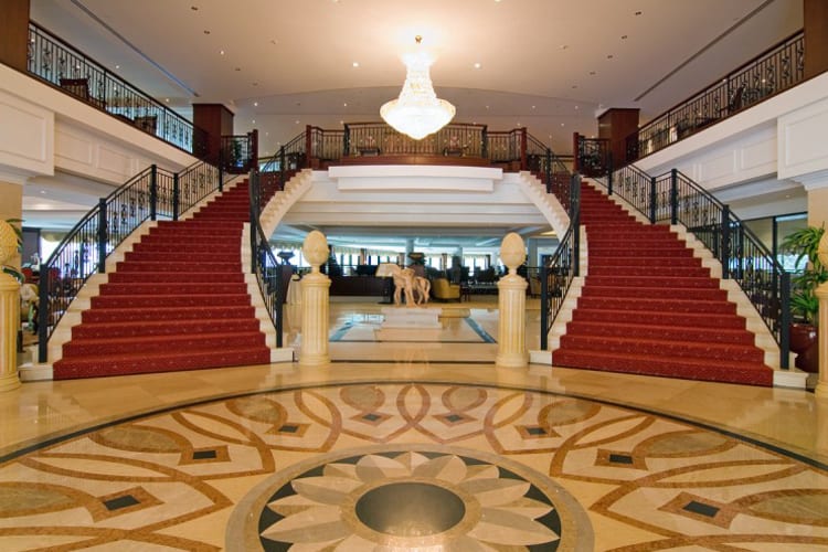 Hotel lobby