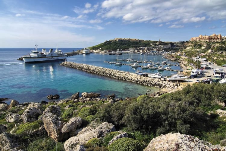 Gozo mgarr harbour