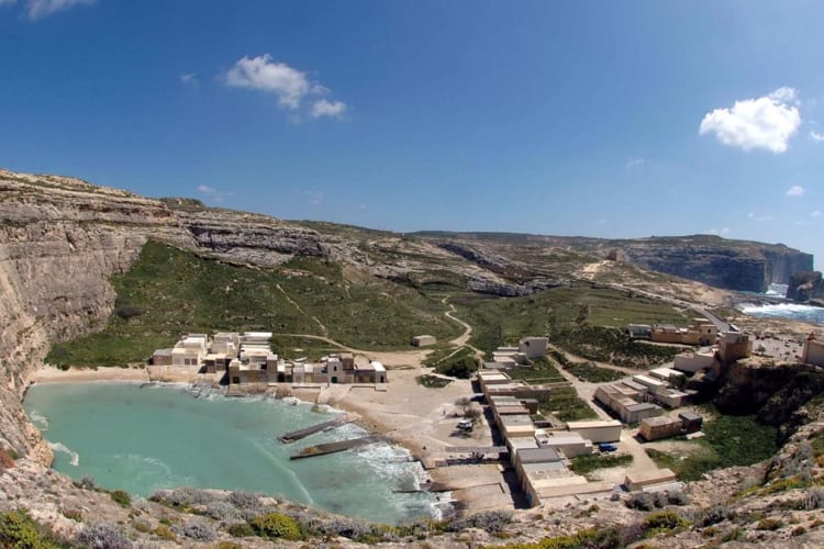 Gozo dwejra inland sea