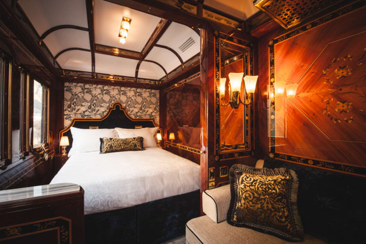 Venice Simplon Orient Express Bedroom
