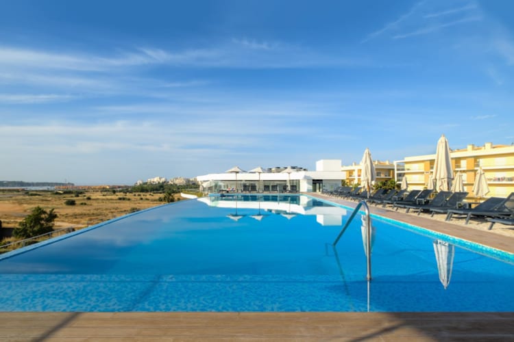 Rooftop pool
