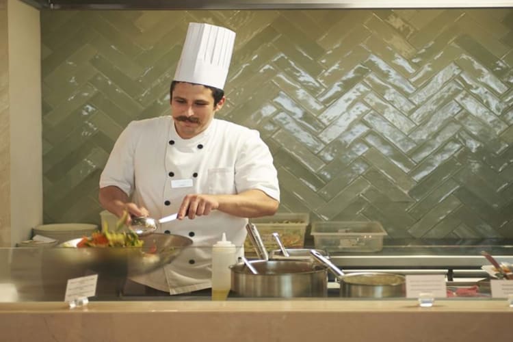 Sage live cooking