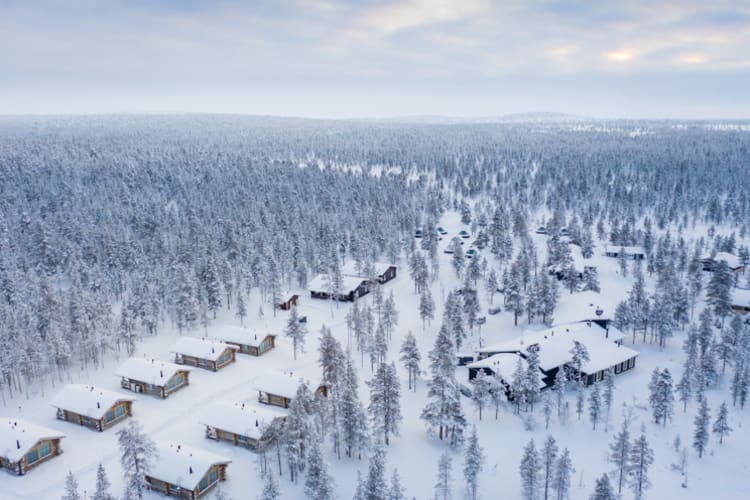 Muotka wildernesshotel view