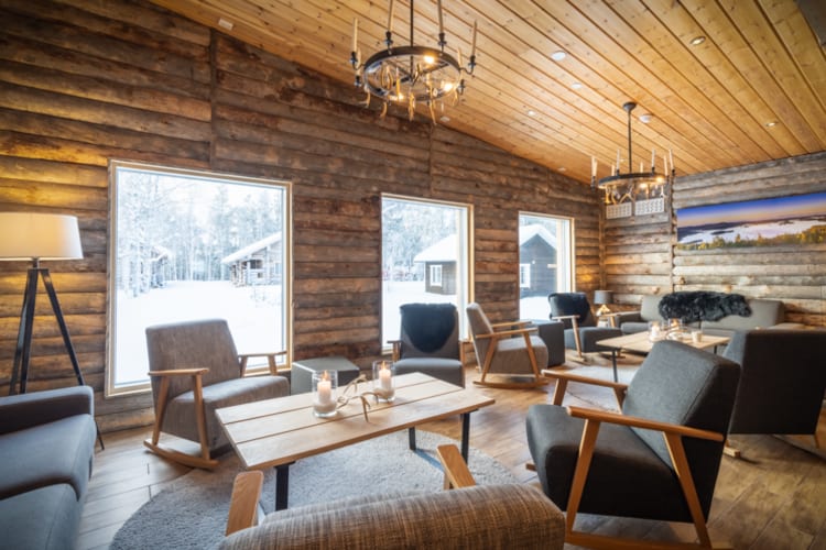 Nellim relaxing area