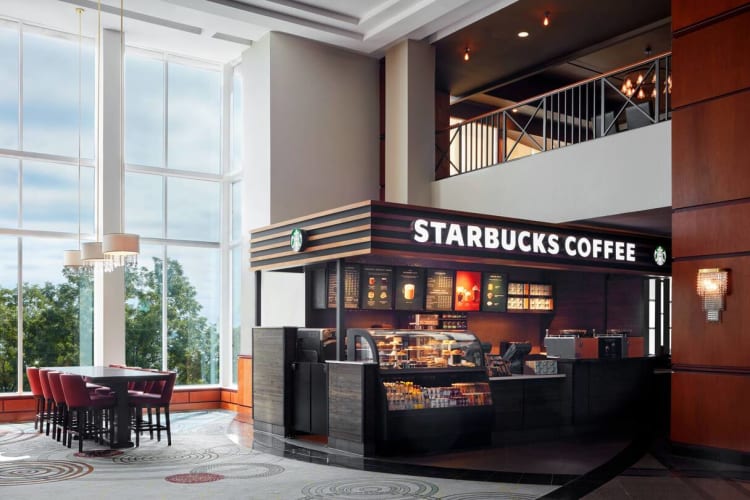 Lobby Starbucks