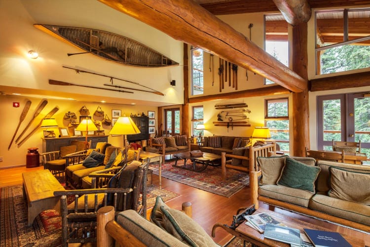 Lodge Interior Living Areas