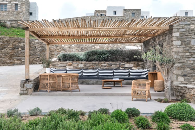 Outdoor seating