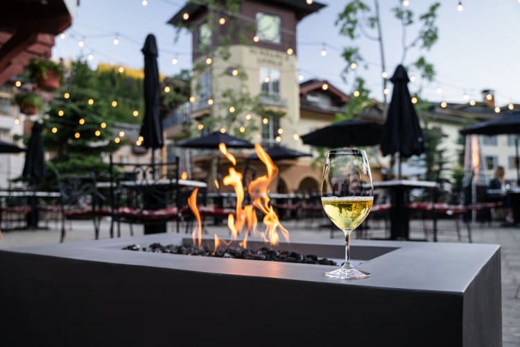 Mantles Restaurant Patio