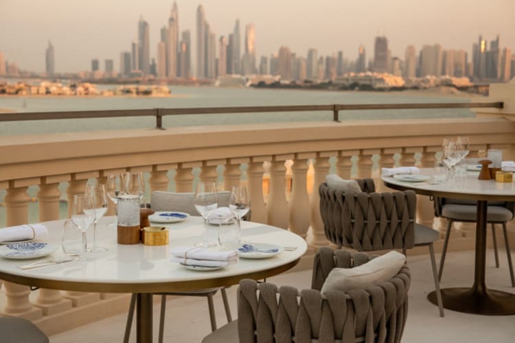 Raffles Club Lounge Terrace