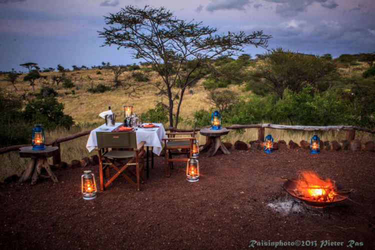 Sundowners by the Campfire
