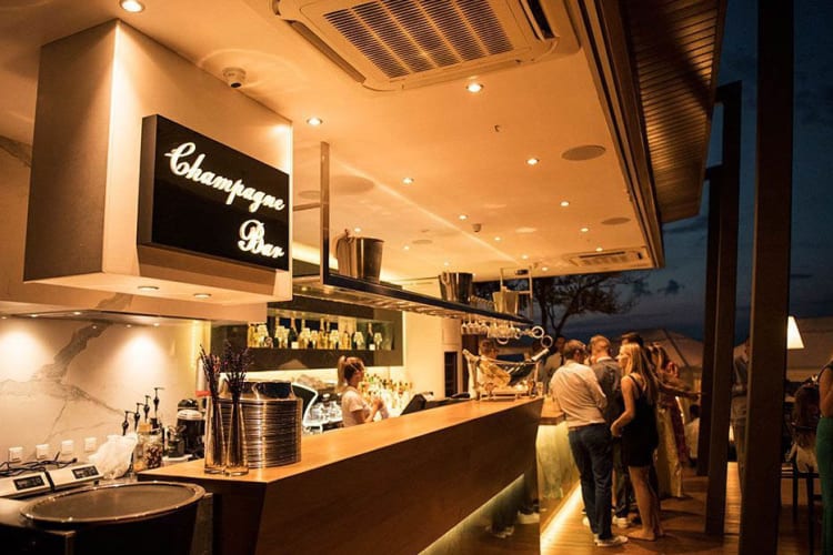 Champagne bar