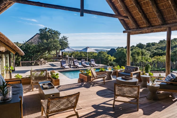 Bukela Game Lodge Deck