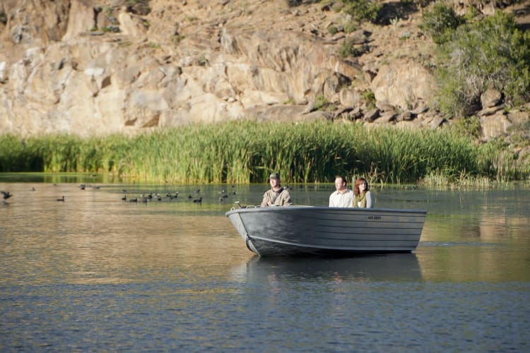 Boat Lagoon Safari