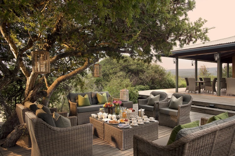 Main Lodge Outdoor Terrace