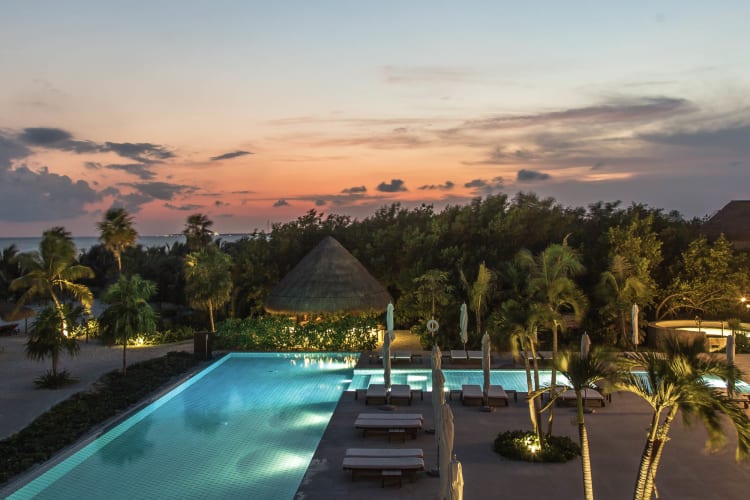 Pool at Night