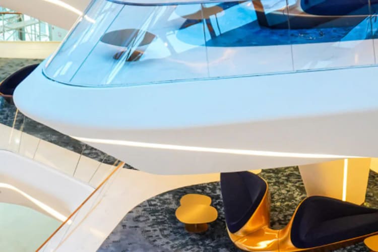 Atrium by Zaha Hadid