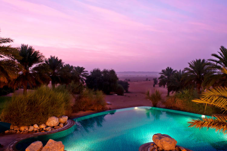 Pool Sunset