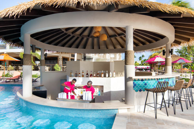 Adults Only Swim Up Bar