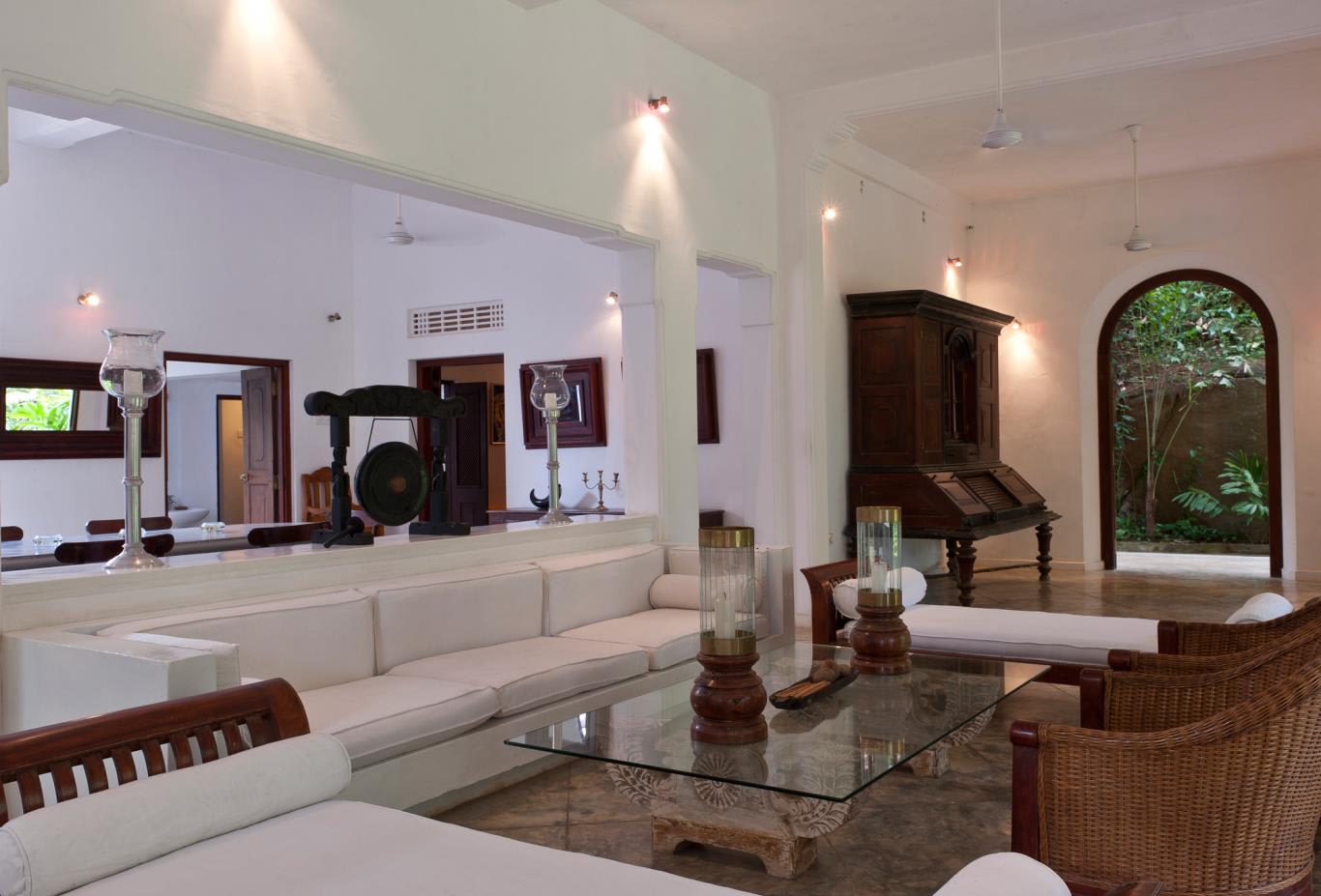 Living and dining area