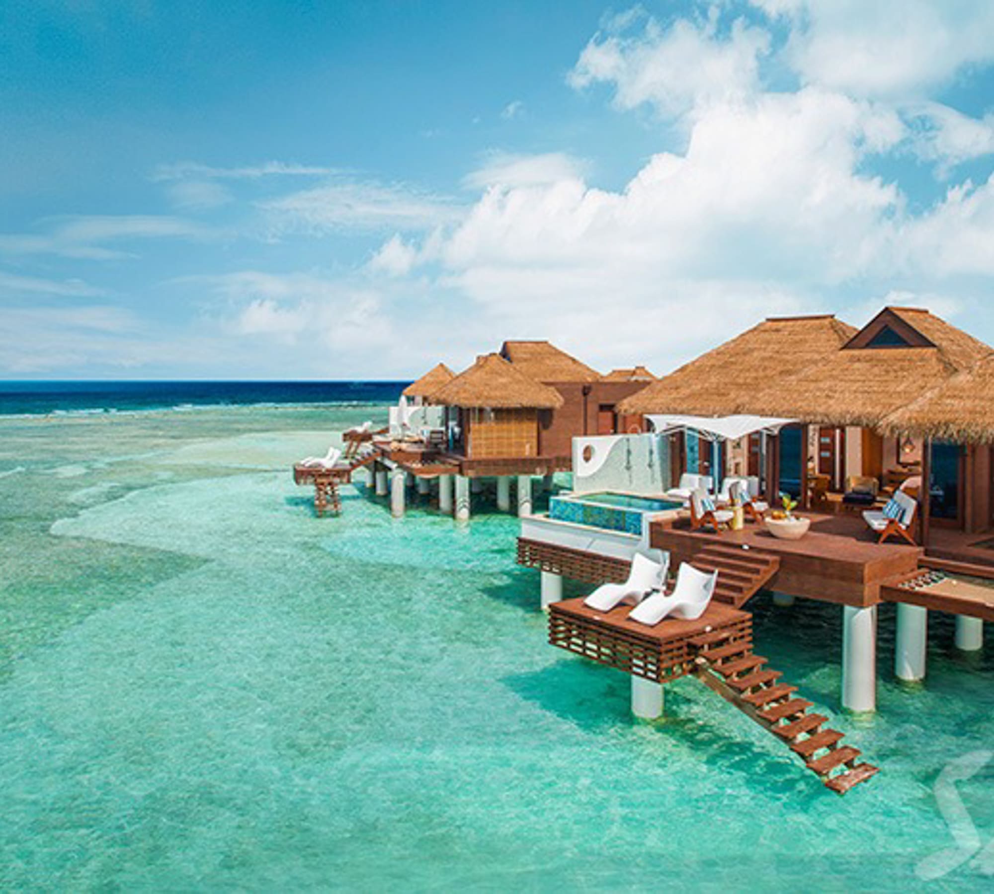 Over The Water Private Island Butler Honeymoon Bungalow - Owb Sandals Royal Caribbean Resort & Private Island |Destinology