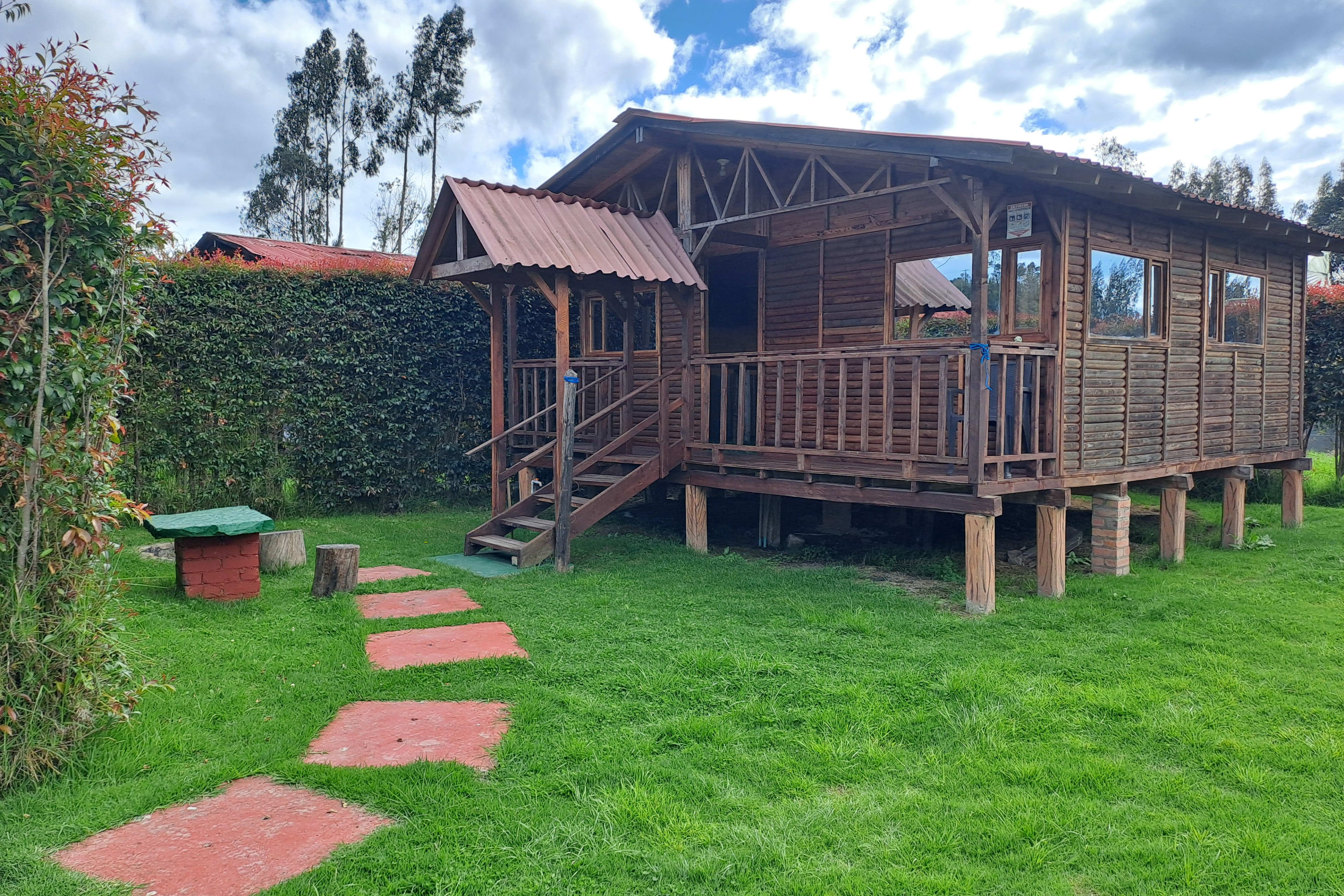 Cabaña con Jacuzzi