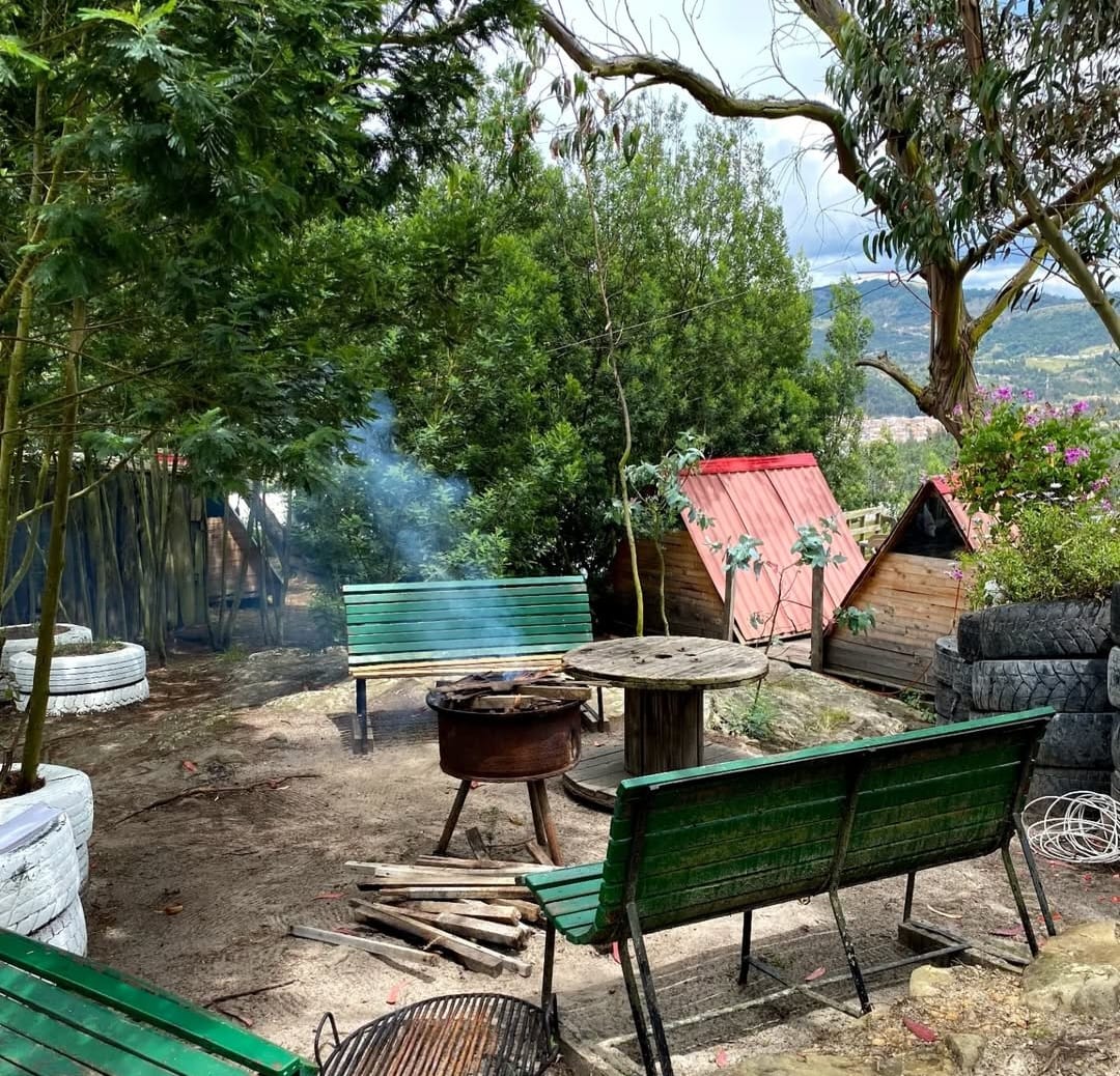 Camping sobre las Rocas