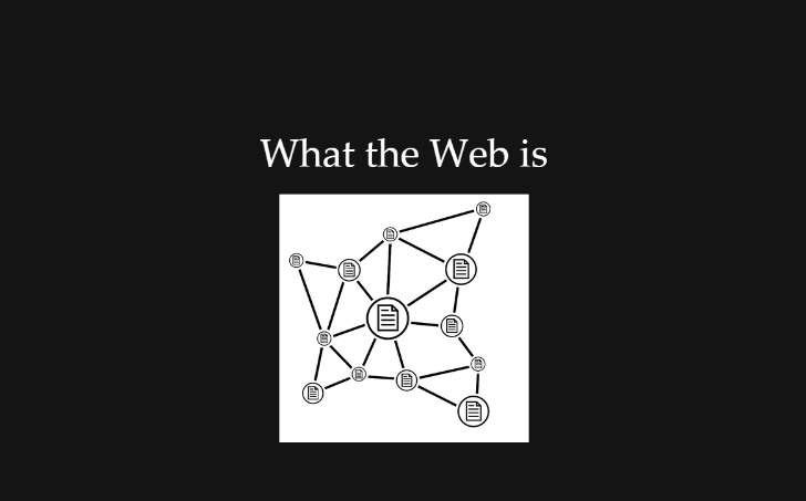 Actuality of the web diagram