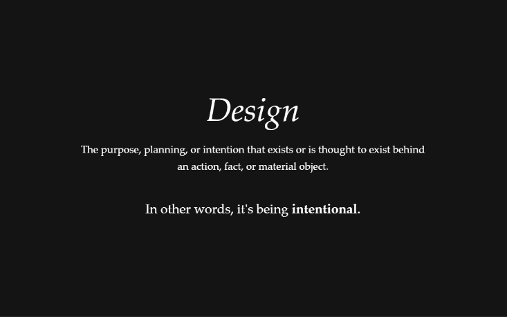 Design definition