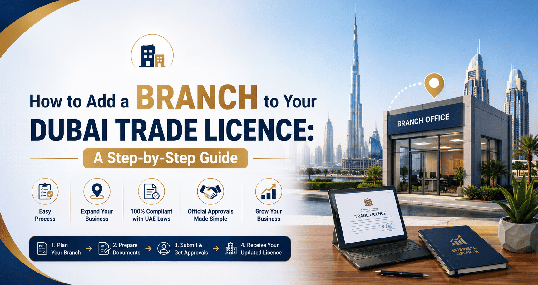 How to Add a Branch to Your Dubai Trade Licence: A Step-by-Step Guide