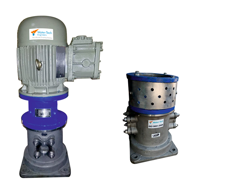 Turbine Type Vertical In Line Self Priming Pump