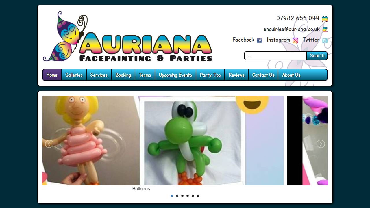 Auriana Face Painting and Party Services