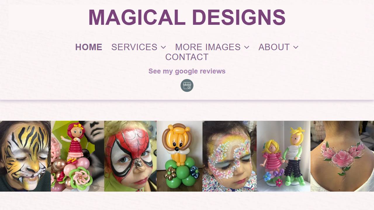 Magical Designs London Face Painter & Balloon Modeller