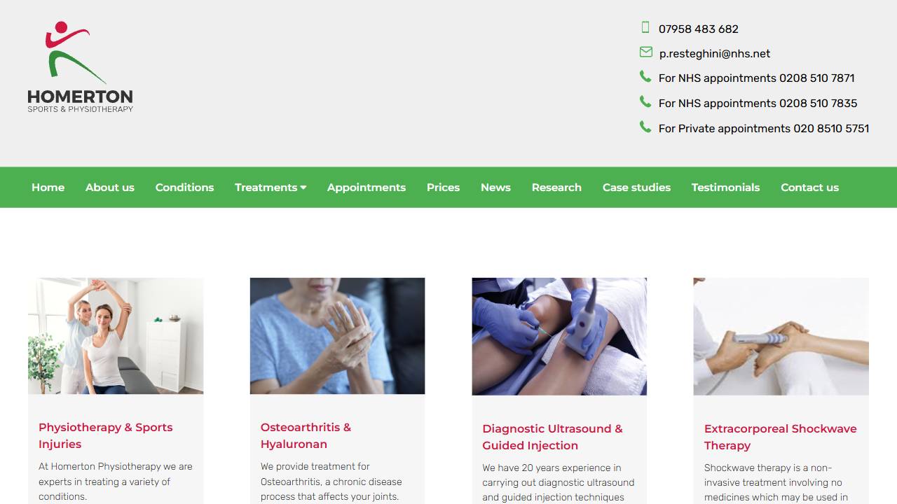 Homerton Physiotherapy & Sports Clinic