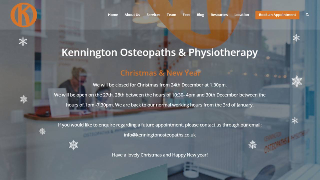 Kennington Osteopaths & Physiotherapy