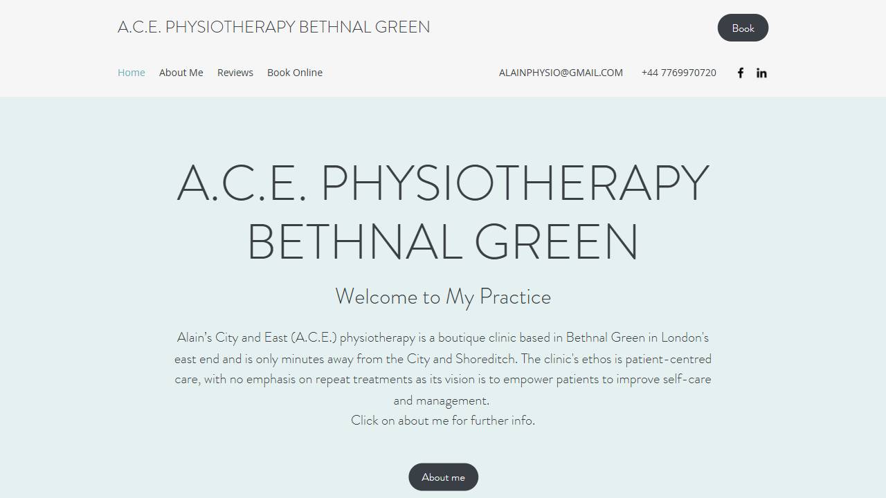 A.C.E. Physiotherapy Bethnal Green