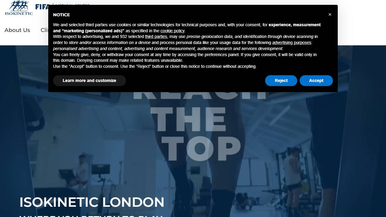 Isokinetic London