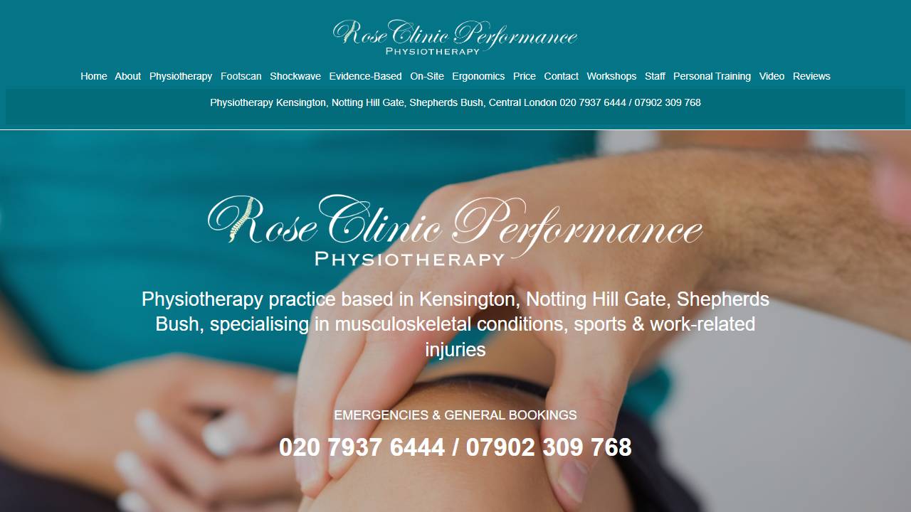 Rose Clinic Performance Physiotherapy