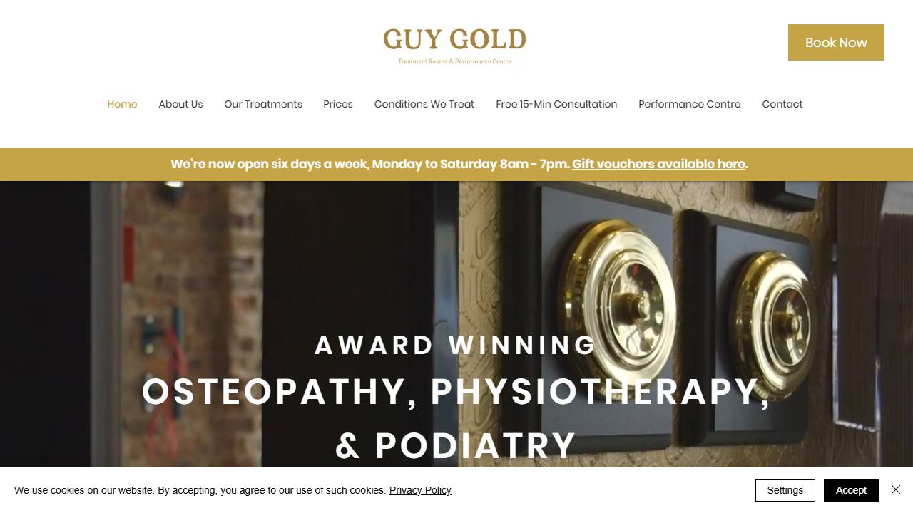 Guy Gold Osteopathy & Physiotherapy Camden
