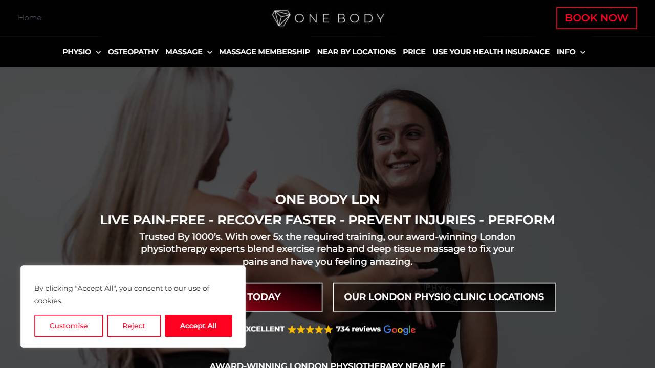 One Body LDN - London Bridge Physiotherapy