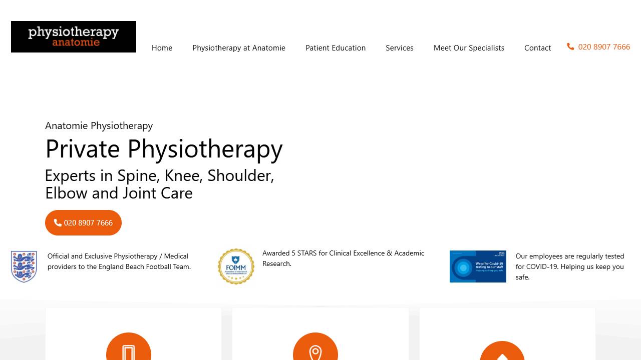 Anatomie Physiotherapy London