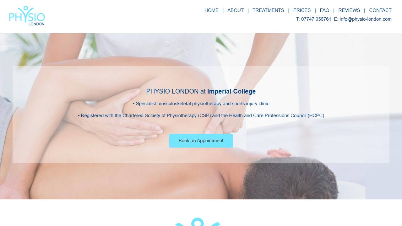 Imperial College Physiotherapy