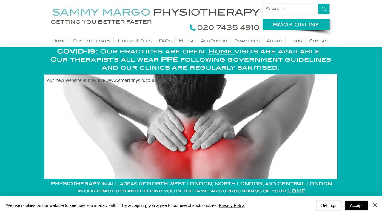 SMARTPHYSIO Hampstead (Sammy Margo Physiotherapy)