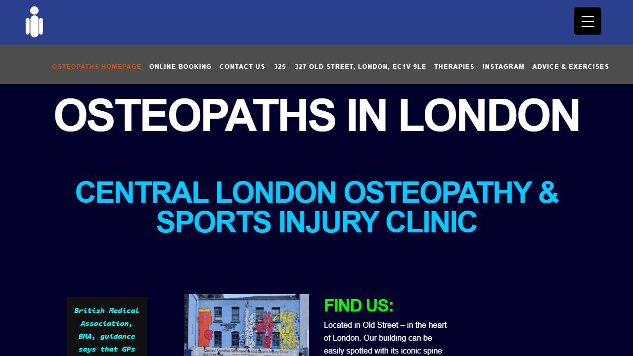 Central London Osteopathy and Sports Injury Clinic