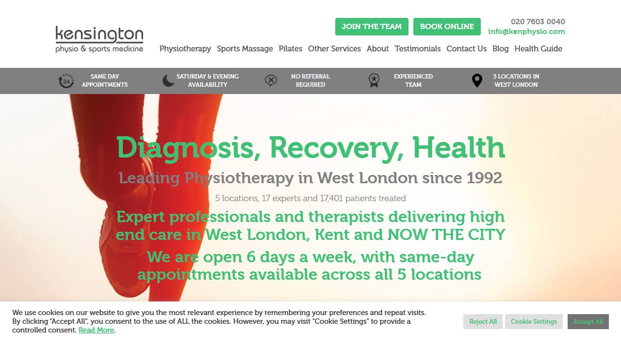 Kensington Physiotherapy and Sports Medicine