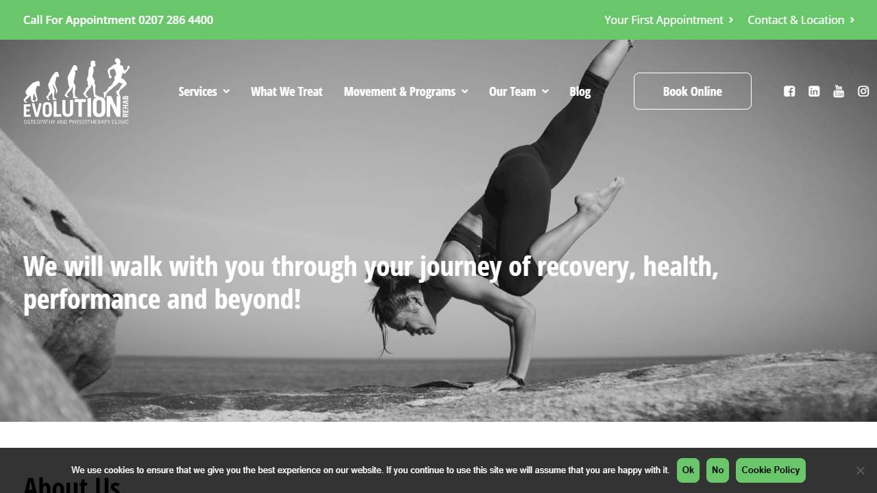 Evolution Rehab (Osteopathy, Physiotherapy and Movement Rehabilitation Clinic)
