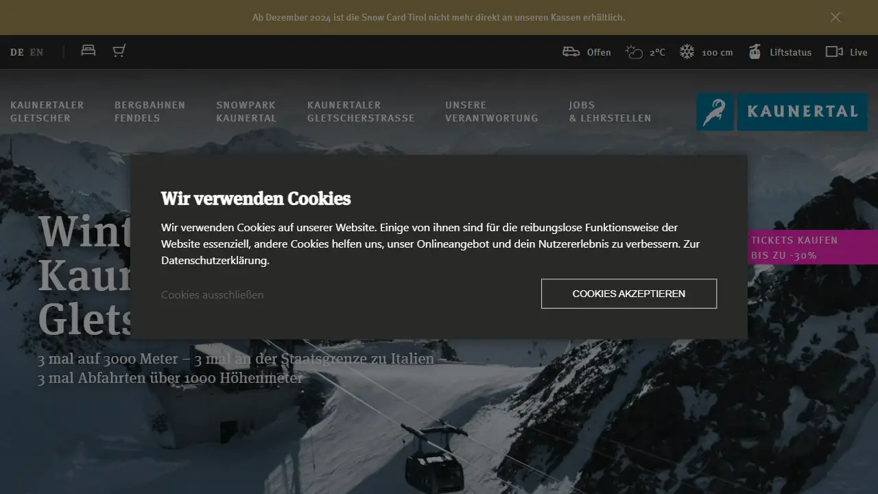 Kaunertaler Gletscher
