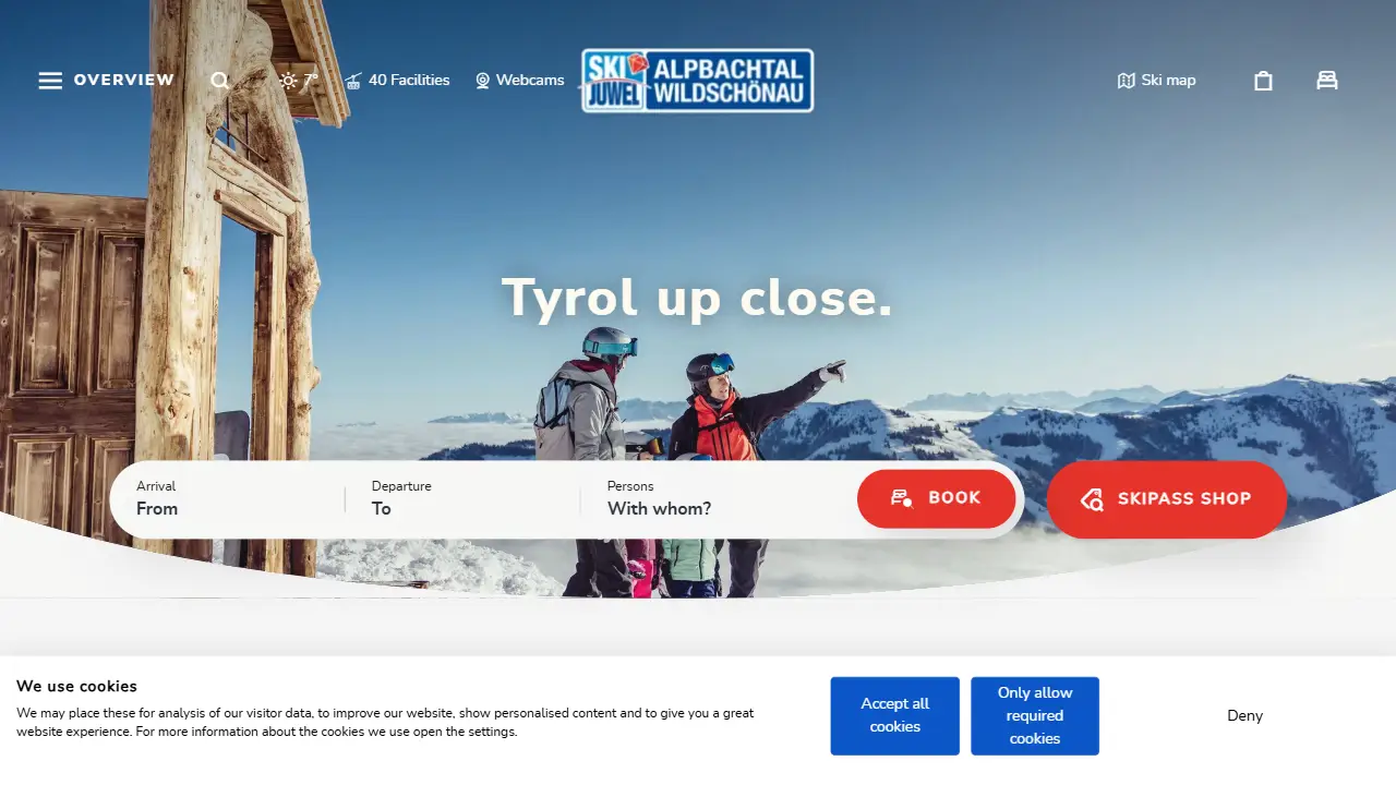 Ski Juwel Alpbachtal Wildschönau - Markbachjochbahn