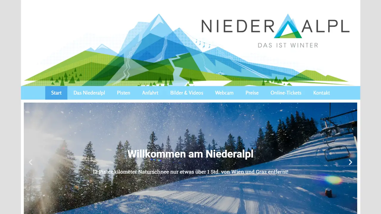 Skigebiet Niederalpl