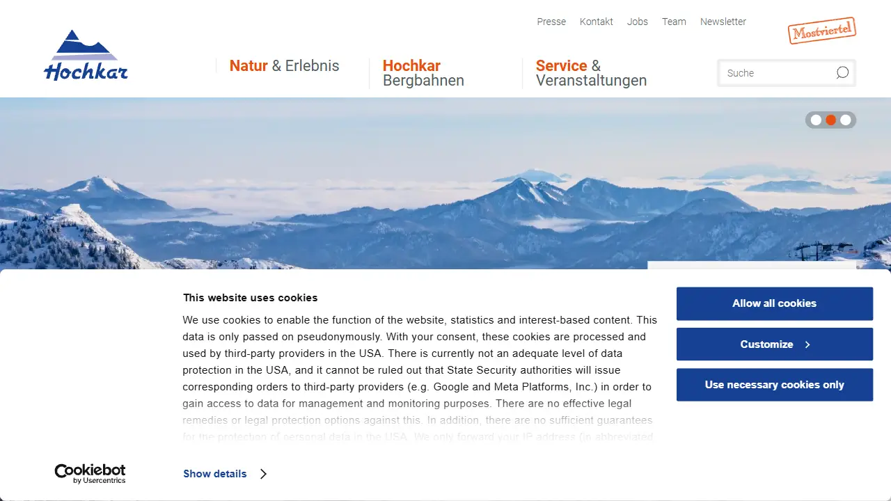 Hochkar Bergbahnen GmbH Büro Göstling
